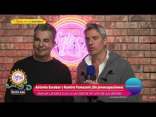 Antonio Escobar y Ramiro Fumazoni defienden a Alfredo Adame | Sale el Sol