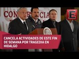López Obrador manda condolencias a familiares de las víctimas en Tlahuelilpan