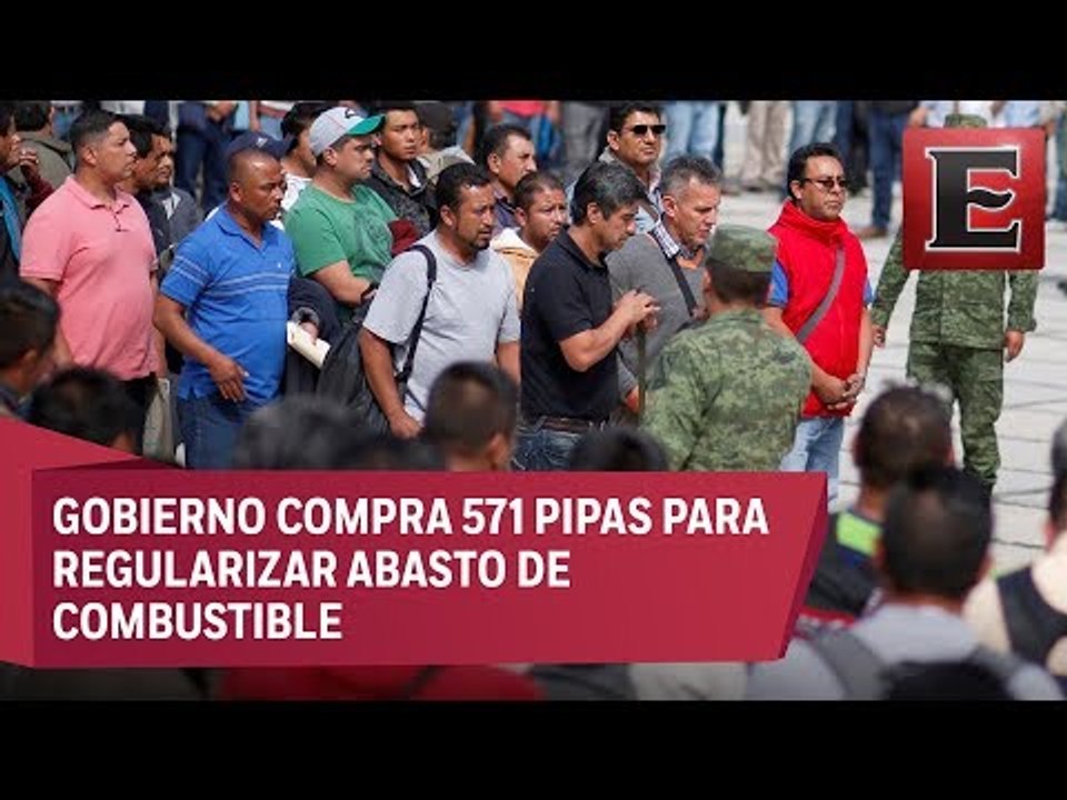 Cientos acuden a la convocatoria para operadores de pipa de combustible