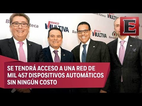 Banco Multiva y Banco Azteca unen sus cajeros