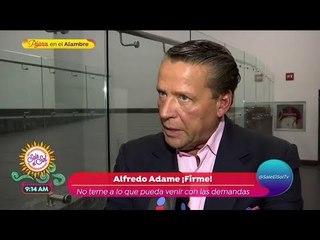 Adame despreocupado por las demandas de Susan Quintana y Diana Golden | Sale el Sol