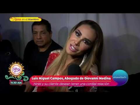 ¿Ya no hay pleitos legales entre Ninel Conde y Giovanni Medina? | Sale el Sol