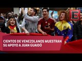 Protestan contra Maduro en la embajada de Venezuela en México