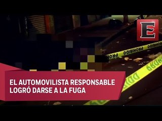Mujer pierde la vida al ser atropellada en avenida Tláhuac