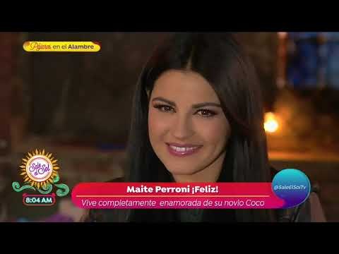 Maite Perroni reacciona al saber que Dulce María se casa | Sale el Sol