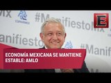 López Obrador asegura que la economía del país es estable