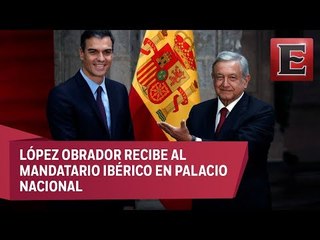 Pedro Sánchez, presidente de España, llega a la Ciudad de México