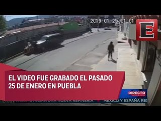 Imagen de Impacto: Conductor embiste a vendedor de tamales