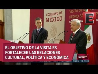 Conferencia de prensa conjunta de los presidentes de México y España