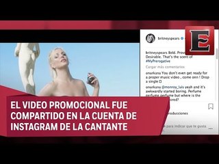 Britney Spears luce sexy por lanzamiento de fragancia