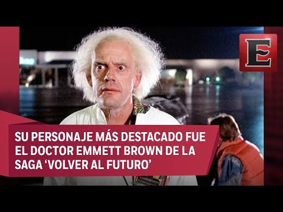 ¿Dónde está Christopher Lloyd?