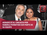 Yalitza Aparicio sigue agradecida con Cuarón y con la vida