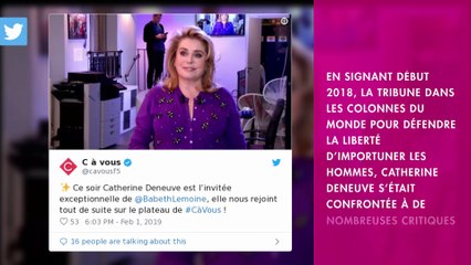 Catherine Deneuve : son inquiétude après la réception de sa tribune polémique