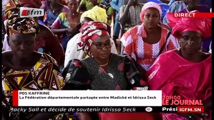 REPLAY - JT Français 20h - Pr : CHEIKH TIDIANE DIAHO - 01 Février 2019