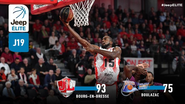Jeep® ÉLITE : Bourg-en-Bresse vs Boulazac (J19)