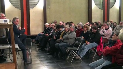 Les Auxerrois intéressés par l'esquisse présentée du projet de l'aménagement de l'Arquebuse