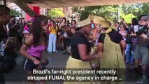 Indigenous communities march against Bolsonaro in Brazil