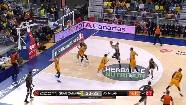 Herbalife Gran Canaria - AX Armani Exchange Olimpia Milan Highlights | EuroLeague RS Round 21