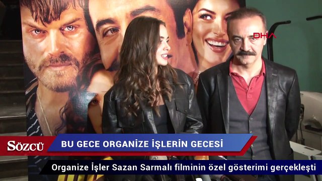 Organize İşler Sazan Sarmalı filminin özel gösterimi gerçekleşti
