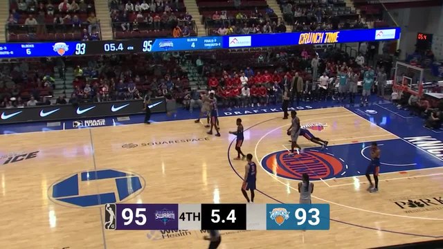 Charlotte Hornets Assignee Dwayne Bacon Notches 30 PTS & 6 REB In Greensboro Swarm Victory