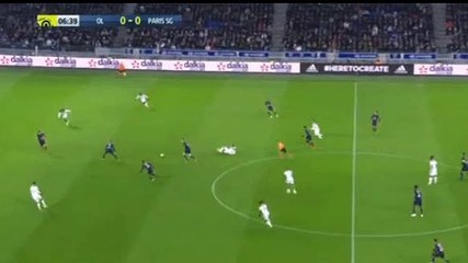 Di Maria super goal Lyon vs PSG 0-1