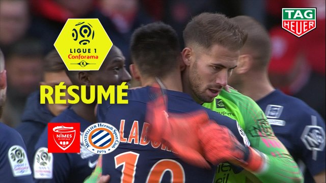 Nîmes Olympique - Montpellier Hérault SC (1-1) - Résumé - (NIMES-MHSC) / 2018-19