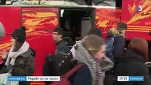 Neige : routes bloquées en Isère et en Savoie