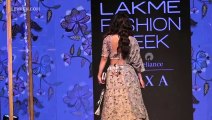 Mouni Roy Walks The Ramp At Lakme Fashion Week Day 3