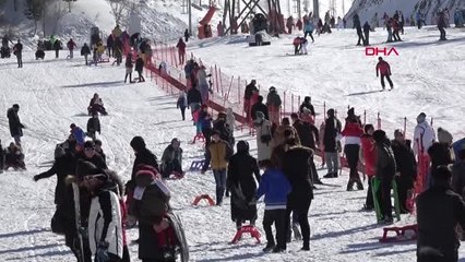 Erzurum Öğrenciler, Palandöken'de Stres Attı
