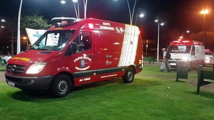 Jovem é agredido na Praça da Bíblia