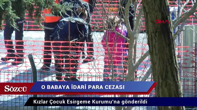 Kızlarını metro raylarına bırakan babaya idari para cezası