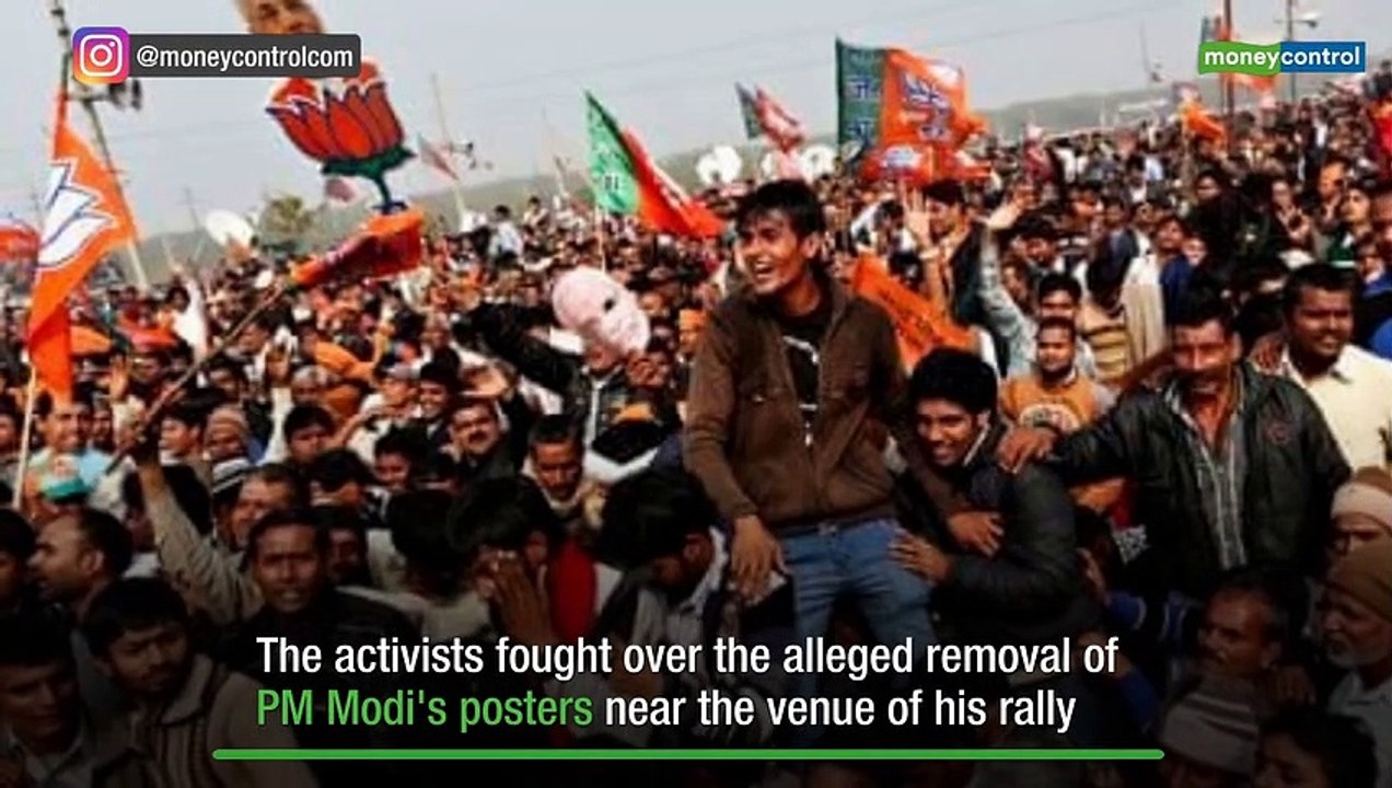 BJP, TMC activists clash in West Bengal ahead of PM Narendra Modi's visit