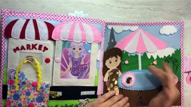 BİR PERİ EVİ / ZEYNEP’ İN BEBEK EVİ / DOLL HOUSE / AKTİVİTE KİTABI / FAIRY BOOK /QUIET BOOK