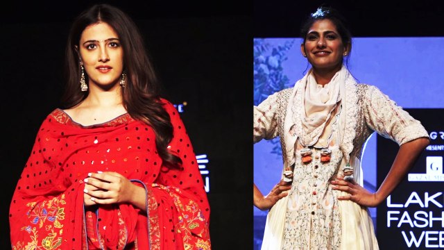 Kubbra Sait, Aahana Kumra and others walk the Ramp at Lakme Fashion Week | Boldsky