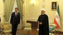 Tahran Büyükelçisi Örs Ruhani'ye güven mektubunu sundu - TAHRAN