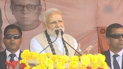 Huge crowd at rally shows why Mamata resorted to violence: PM Modi