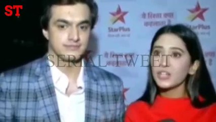 Kartik Naira's amazing love Yeh Rishta Kya Kehlata Hai live on the set