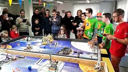 Première Lego league à Mulhouse