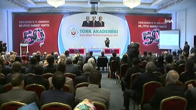 MHP Genel Başkan Yardımcısı Semih Yalçın: Türkeş ve Merhum Dava Arkadaşları Milli Mücadele Kuşağı...