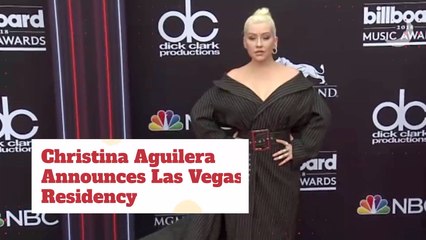 Christina Aguilera Joins The Vegas Crowd