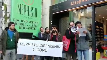 Mephisto çalışanlarından 'işçi kıyımı'na karşı eylem