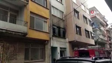 Gemlik'te ev yangını korkuttu