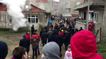 Sobayı yakarken evi yaktı