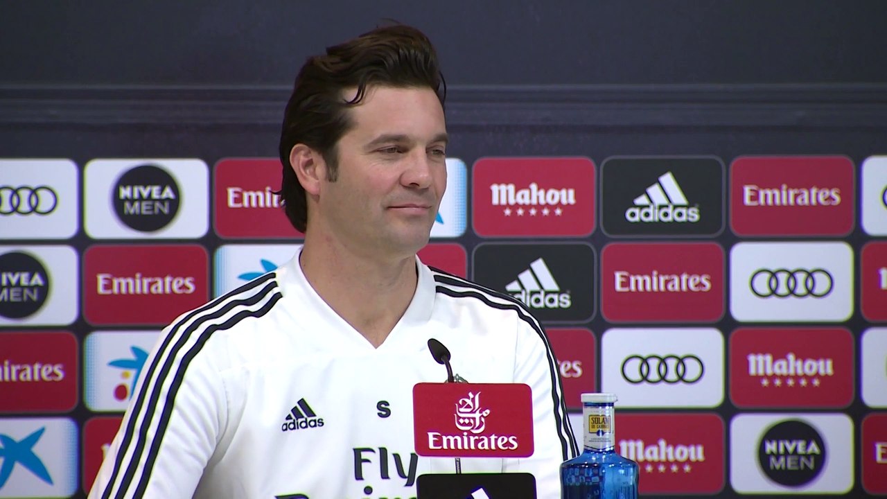 Solari: "¿El Barça? Estamos en un buen momento y veo a los jugadores fenomenal"