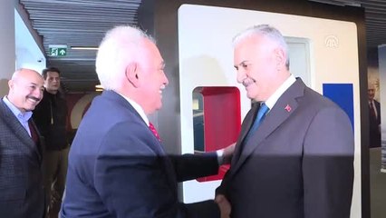 Doğu Perinçek'ten Binali Yıldırım'a Ziyaret