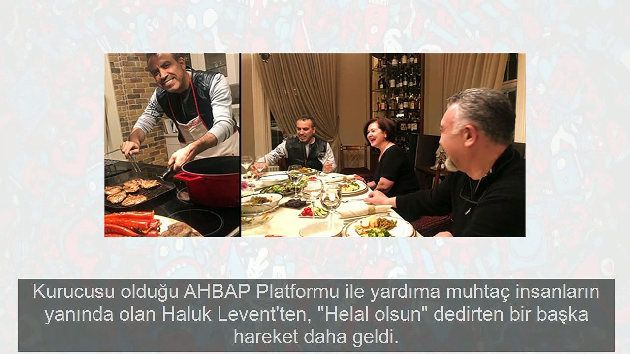 Haluk Levent sözünü tuttu: Aslı için yemek yaptı!