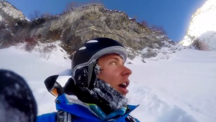 Il chute de 40m en ski et s'en sort indemne !