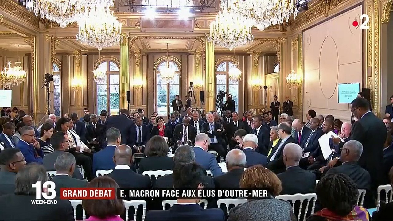 Grand débat : Emmanuel Macron face aux élus d'Outre-mer