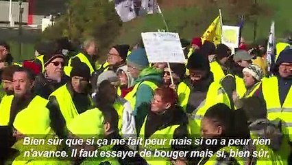 "Gilets jaunes": manifestation contre l'usage du LBD à Morlaix