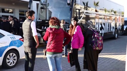 Beşiktaş kafilesi, Antalya'da